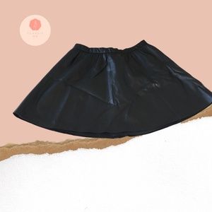 Faux Leather Black skirt